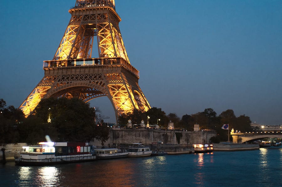 Modèle d'invitation « Paris Night »