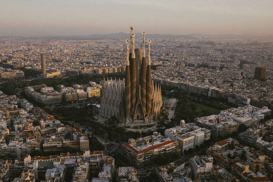 Modèle d'invitation « Barcelone »